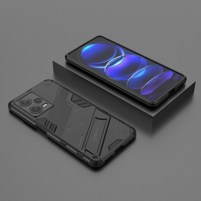 Armory tartós hibrid borító Xiaomi Redmi Note 12 Pro+ 5G - fekete