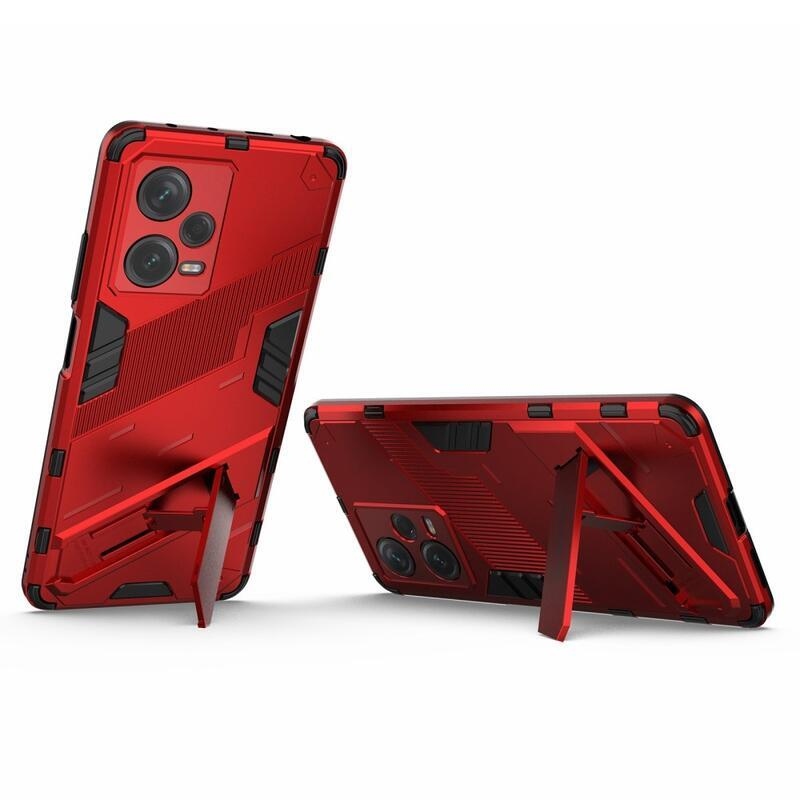 Armory tartós hibrid borító Xiaomi Redmi Note 12 Pro+ 5G - piros