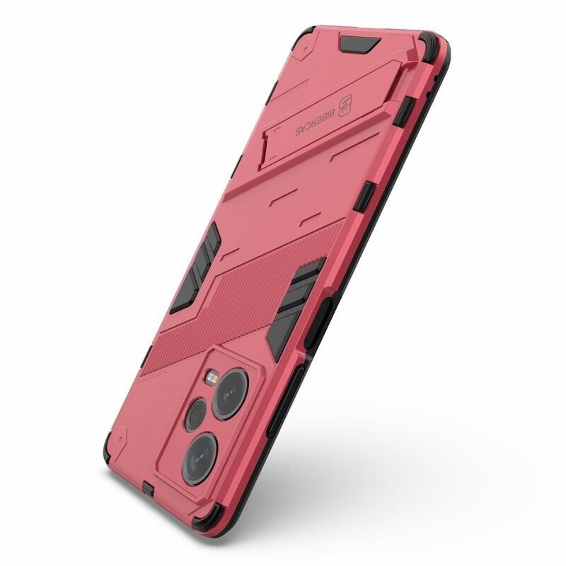 Armory tartós hibrid borító Xiaomi Redmi Note 12 Pro+ 5G - rózsaszínű