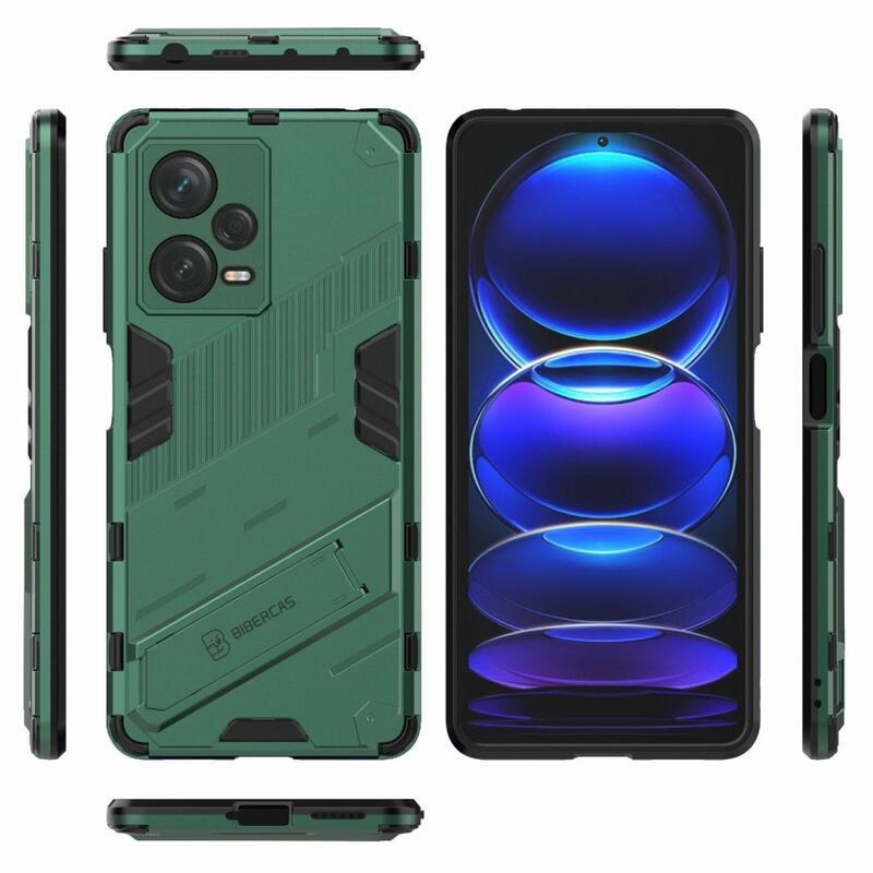 Armory tartós hibrid borító Xiaomi Redmi Note 12 Pro+ 5G - zöld