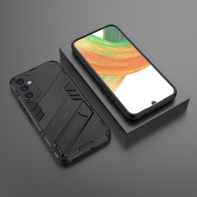 Armory tartós hibrid borítás Samsung Galaxy A34 5G készülékhez - fekete