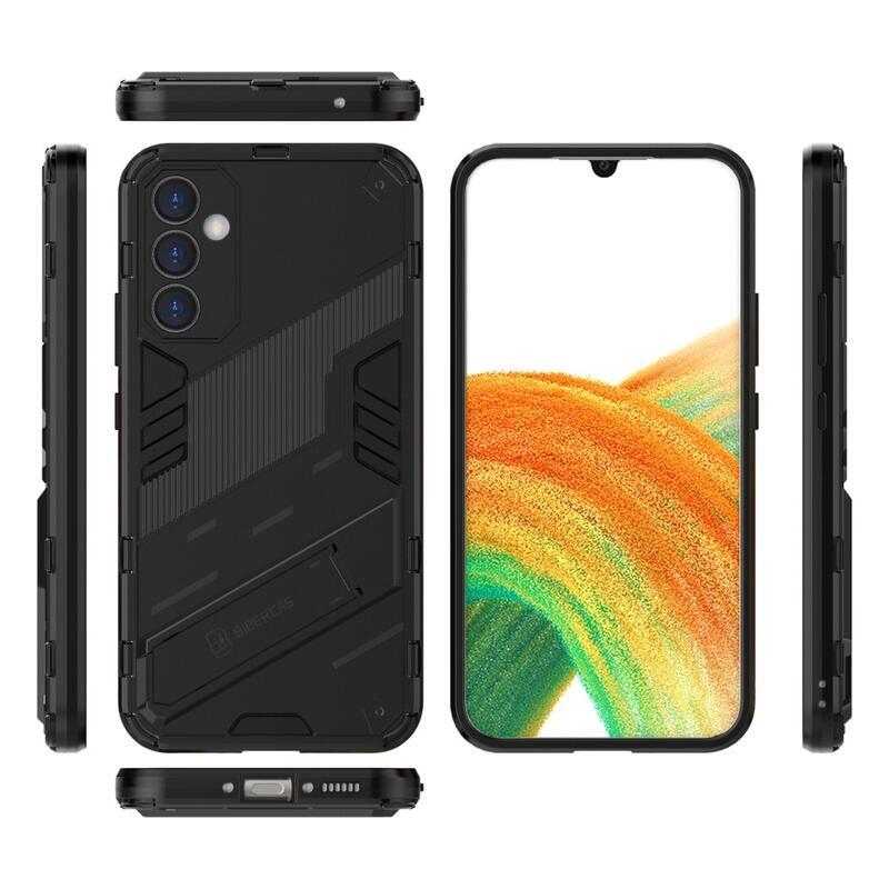Armory tartós hibrid borítás Samsung Galaxy A34 5G készülékhez - fekete