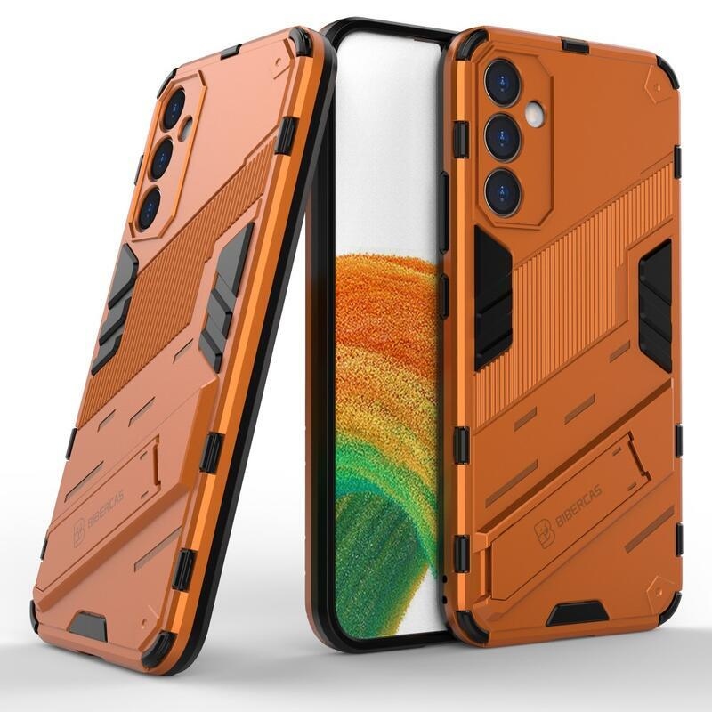 Armory tartós hibrid borító Samsung Galaxy A34 5G készülékhez - narancssárga