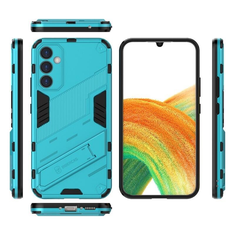 Armory tartós hibrid borító Samsung Galaxy A34 5G készülékhez - világoskék színben