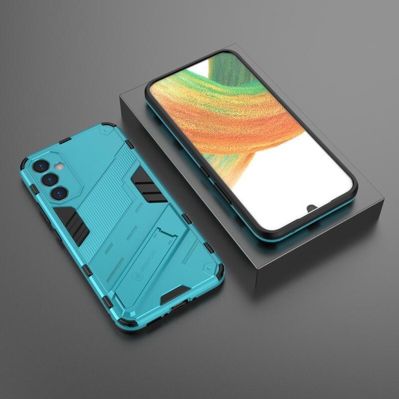 Armory tartós hibrid borító Samsung Galaxy A34 5G készülékhez - világoskék színben