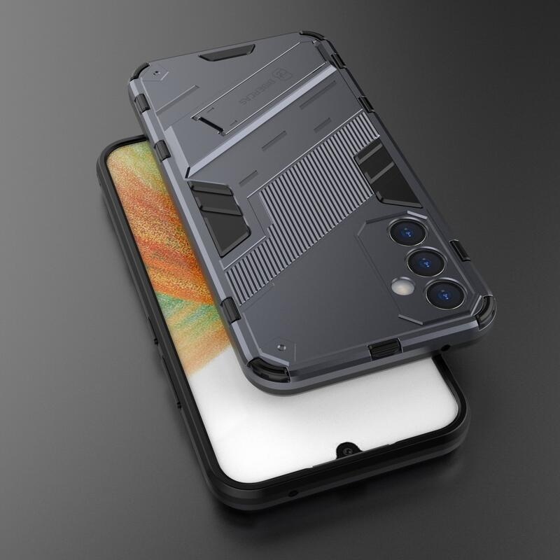 Armory tartós hibrid borító Samsung Galaxy A34 5G készülékhez - sötétkék