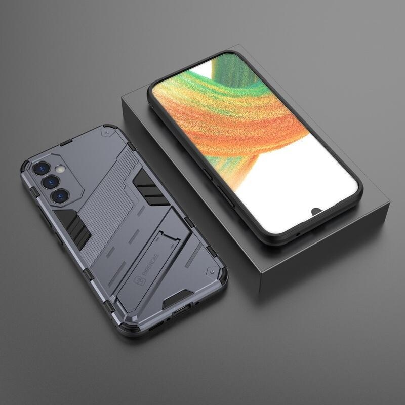 Armory tartós hibrid borító Samsung Galaxy A34 5G készülékhez - sötétkék