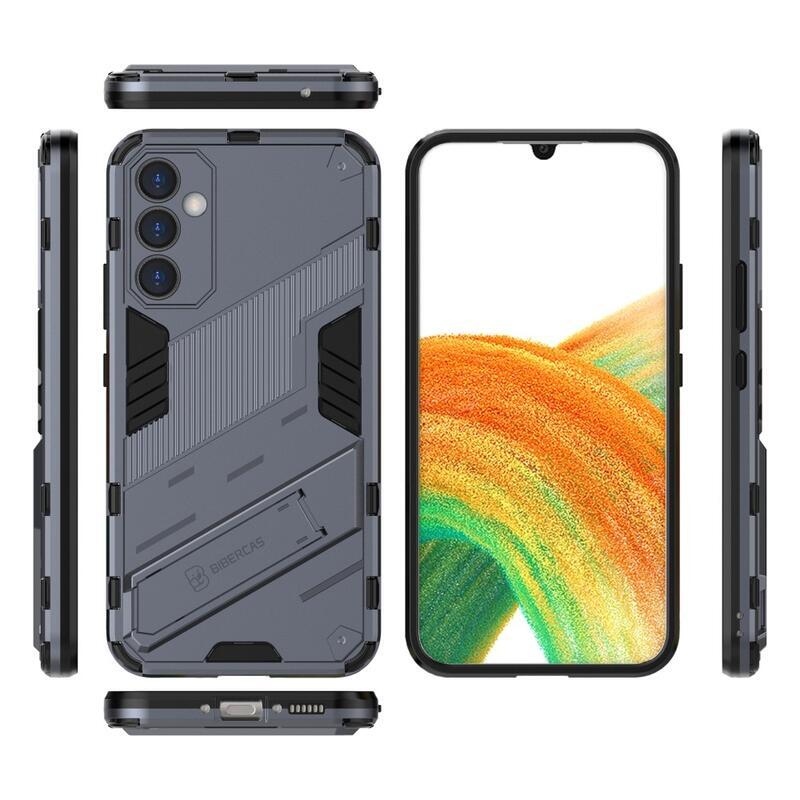 Armory tartós hibrid borító Samsung Galaxy A34 5G készülékhez - sötétkék