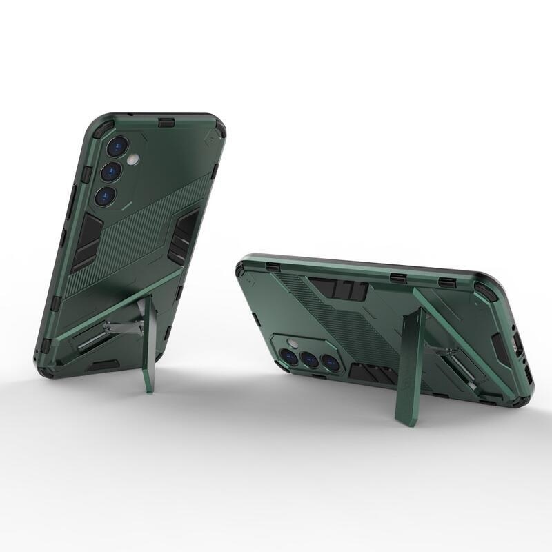 Armory tartós hibrid borító Samsung Galaxy A34 5G készülékhez - zöld