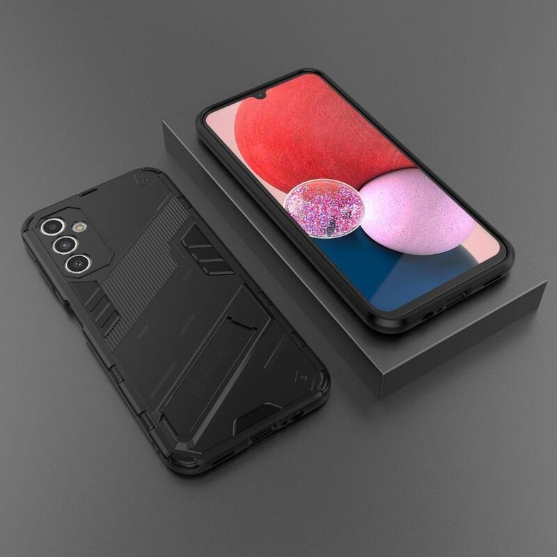 Tartós borítás Samsung Galaxy A14 4G/5G készülékhez - fekete