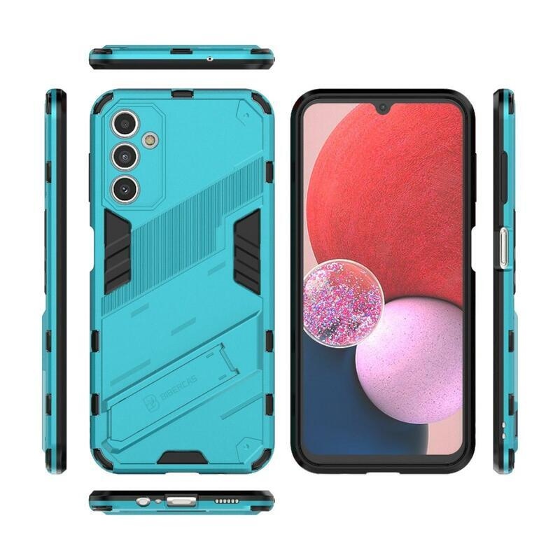 Tartós borítás Samsung Galaxy A14 4G/5G készülékhez - világoskék színben