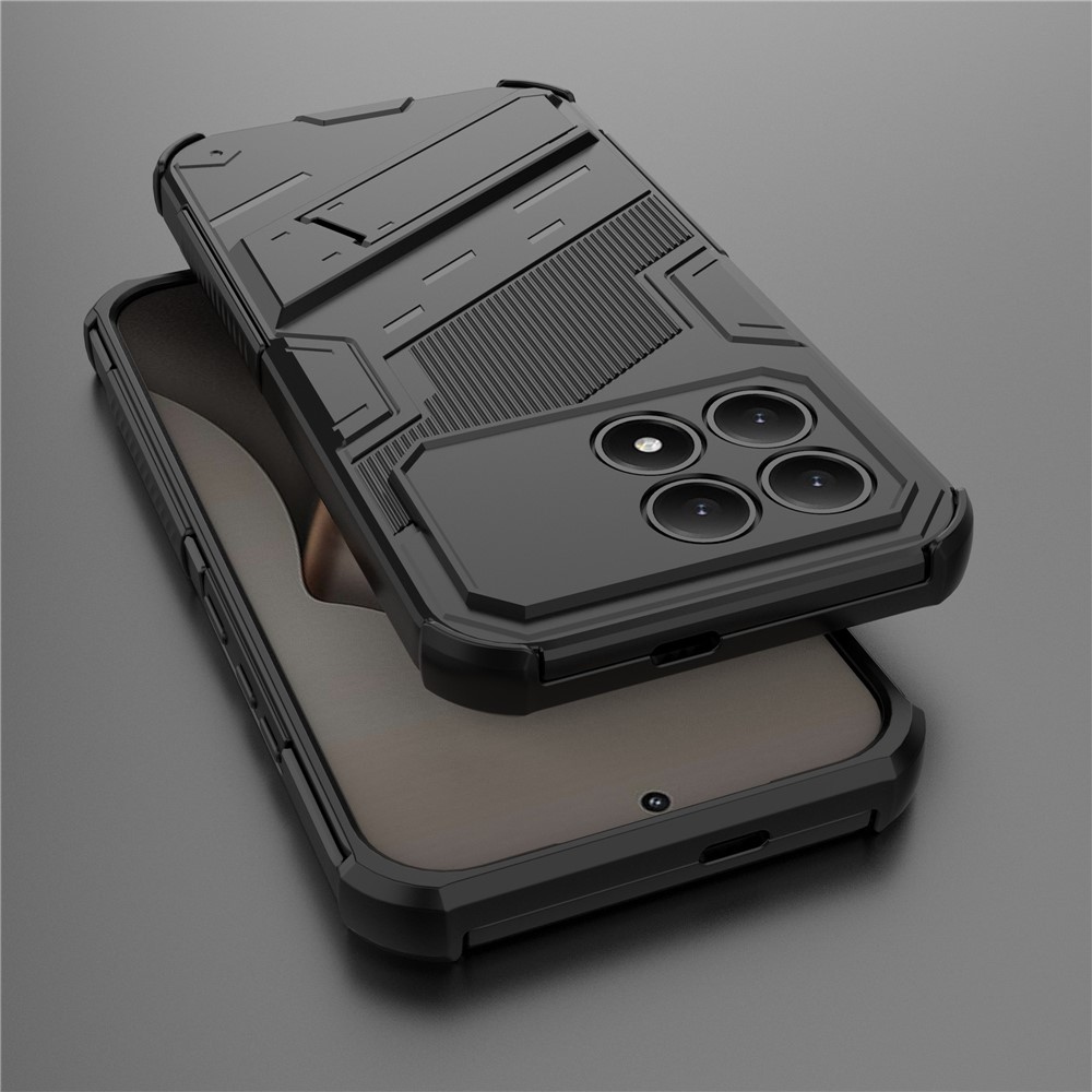 Tartós borítás Xiaomi Poco F8 Pro 5G készülékhez - fekete