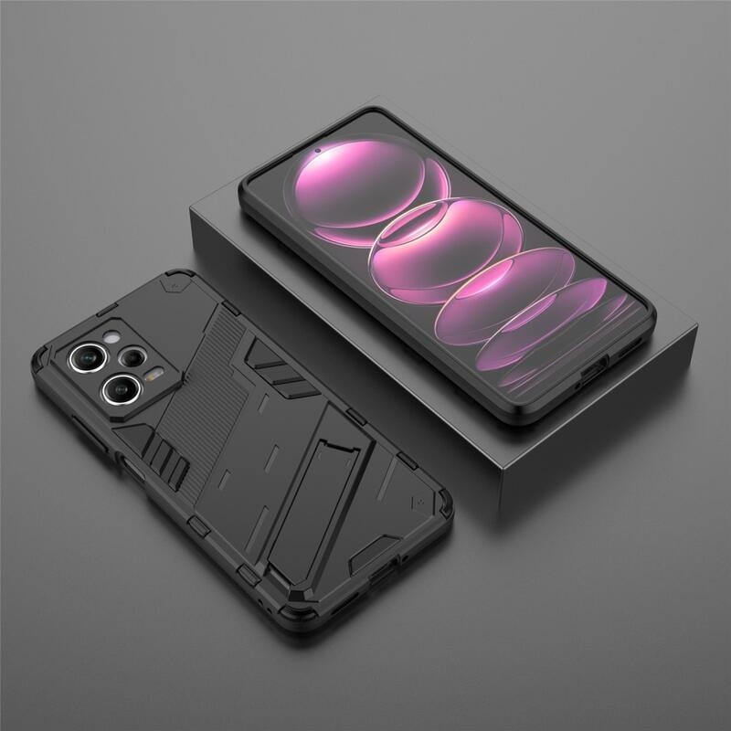 Armory tartós borító a Xiaomi Redmi Note 12 Pro 5G/Poco X5 Pro 5G készülékhez - fekete