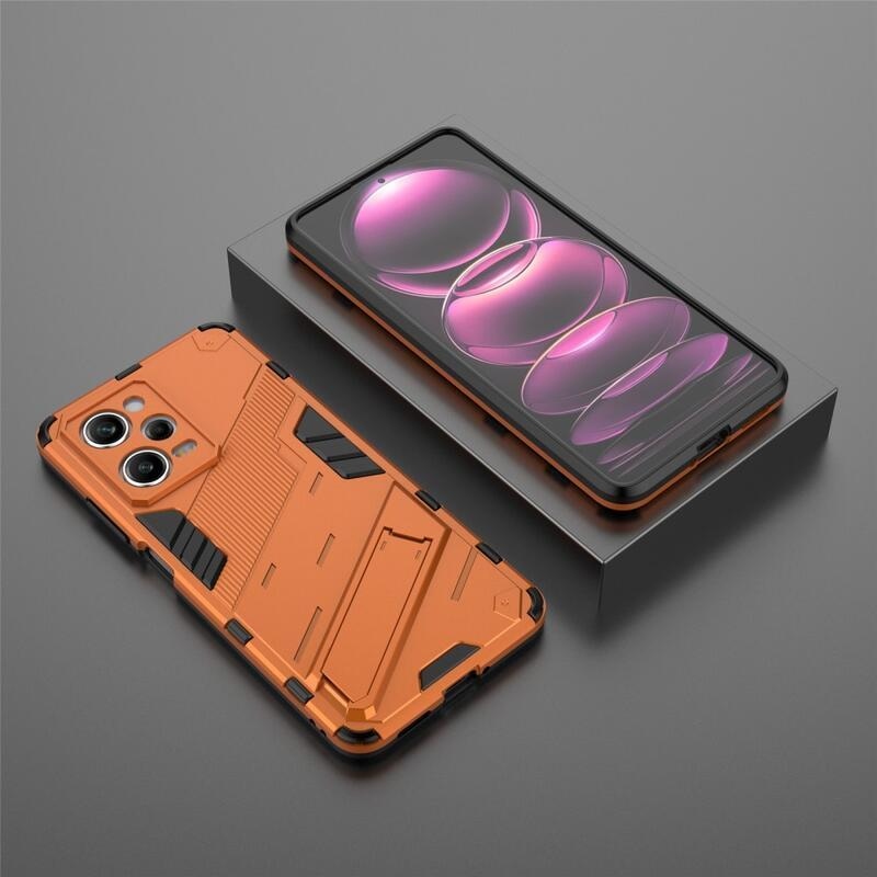 Armory tartós borító Xiaomi Redmi Note 12 Pro 5G/Poco X5 Pro 5G - narancssárga színben