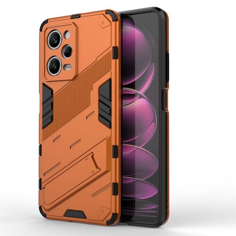 Armory tartós borító Xiaomi Redmi Note 12 Pro 5G/Poco X5 Pro 5G - narancssárga színben
