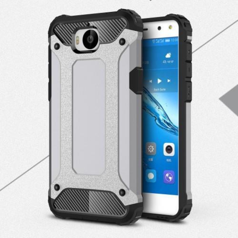 Tartós páncél tok Huawei Y6 (2017) - szürke