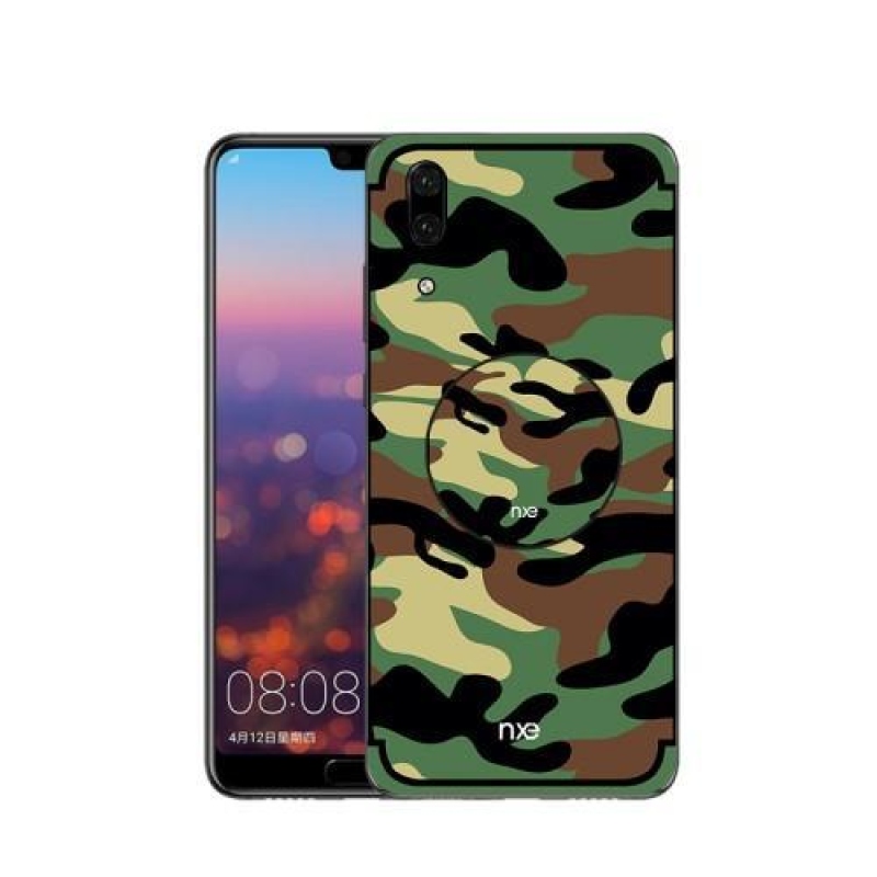 Army hibrid zselés tok Huawei P20-hoz - zöld