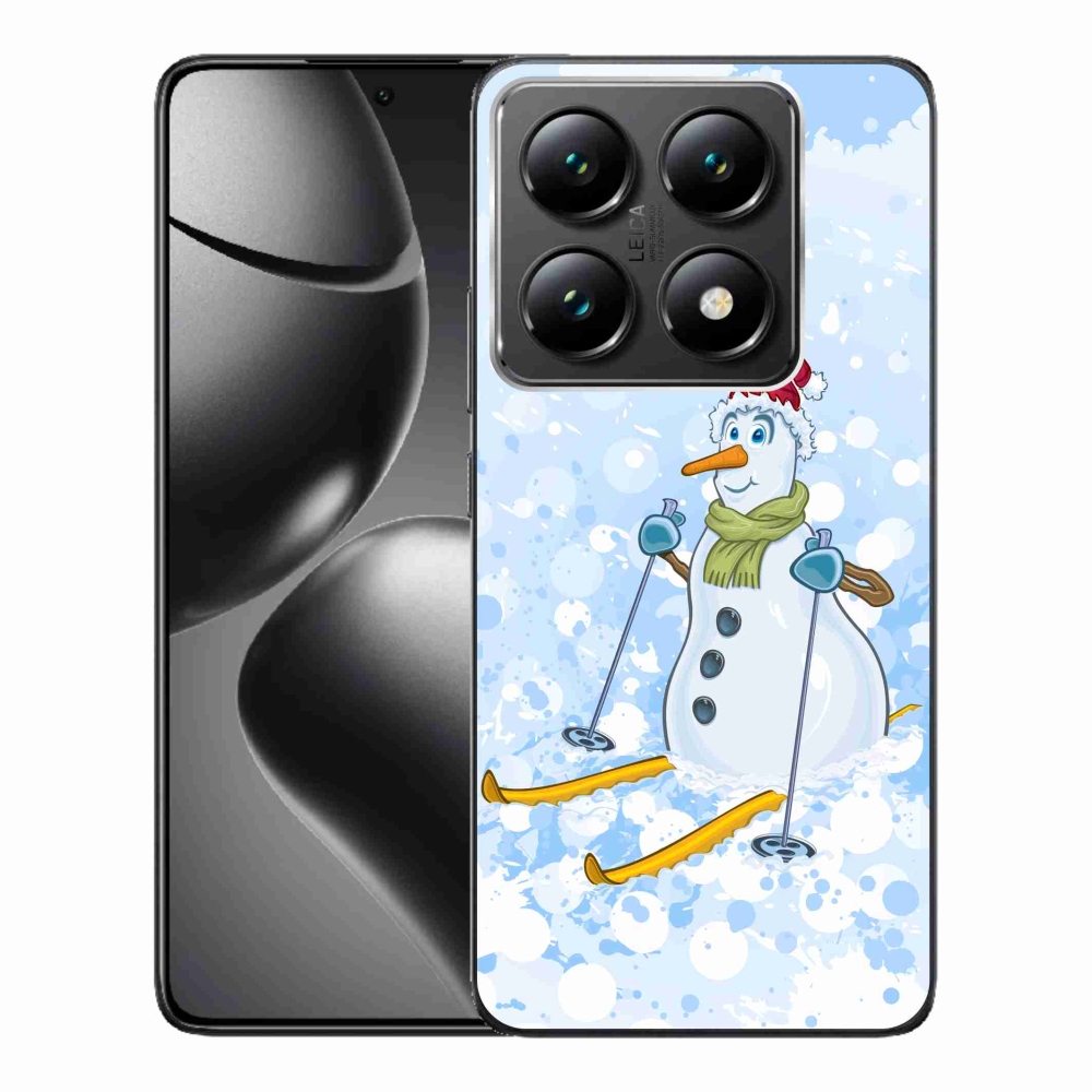 Gél borítás mmCase a Xiaomi 14T Pro számára - hóember