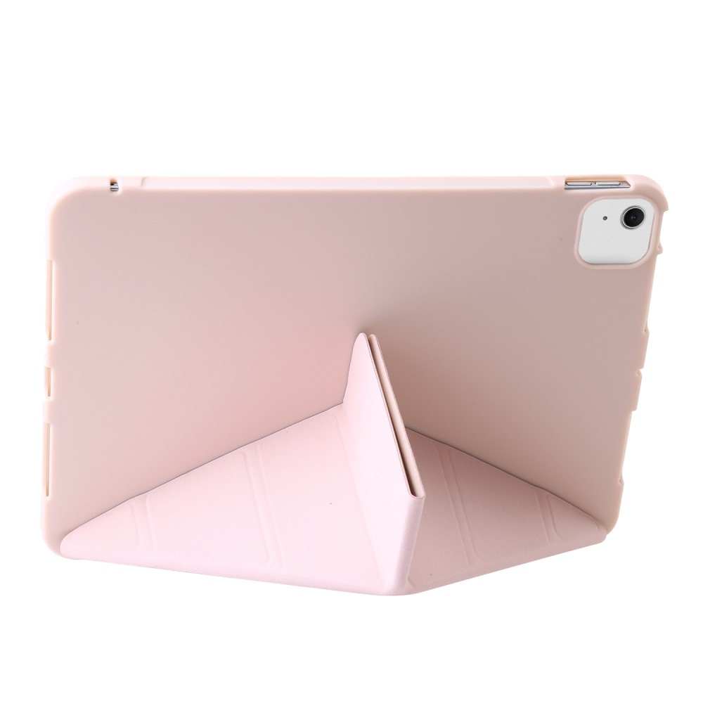 Origamis intelligens pozicionáló táblagép tok iPad Air 13 (2024)/(2025) - rózsaszín