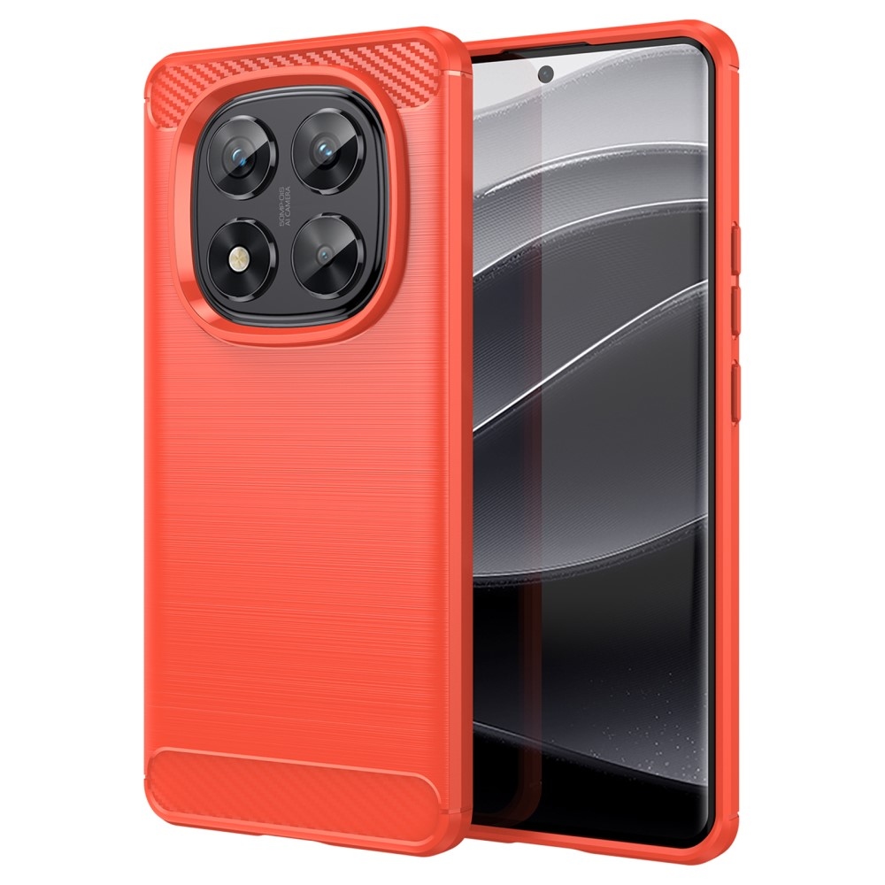Szénálló zselés tok Xiaomi Redmi Note 14 Pro 5G/Poco X7 5G - piros
