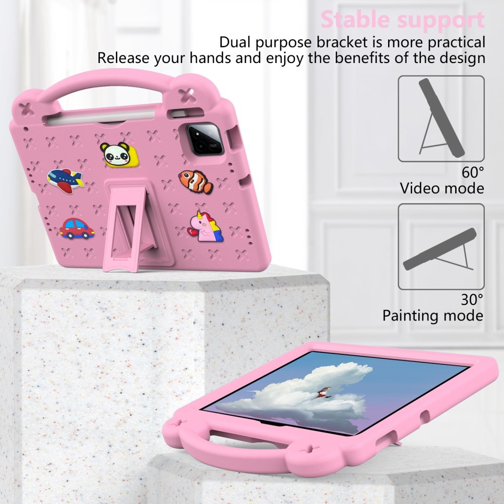 Gyerekek tartós táblagép tok Xiaomi Pad 7/7 Pro - rózsaszín