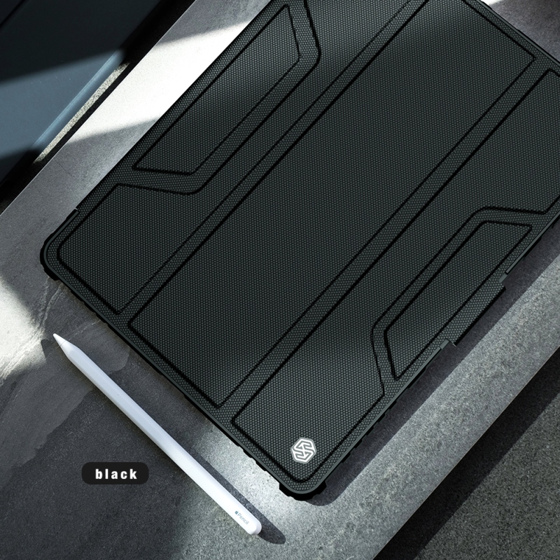 Nillkin Bumper PRO védőállvány tok iPad 10.2 2019/2020/2021 fekete