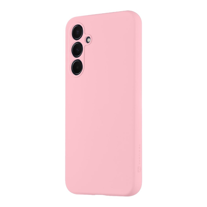 Taktikai bársony Smoothie borító Samsung Galaxy A55 5G rózsaszín párduchoz