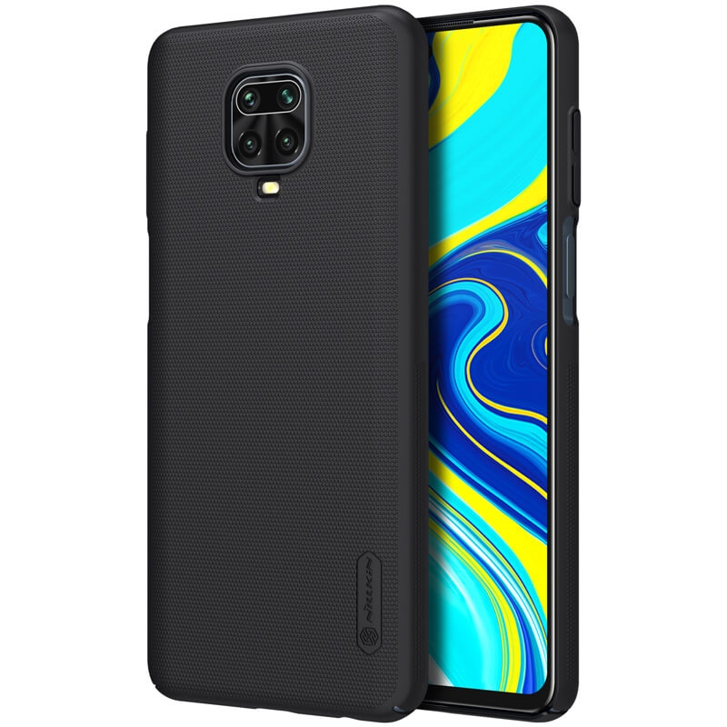 Nillkin Super Frosted Back Cover for Xiaomi Redmi Note 9 Pro/9S/9 Pro Max fekete
