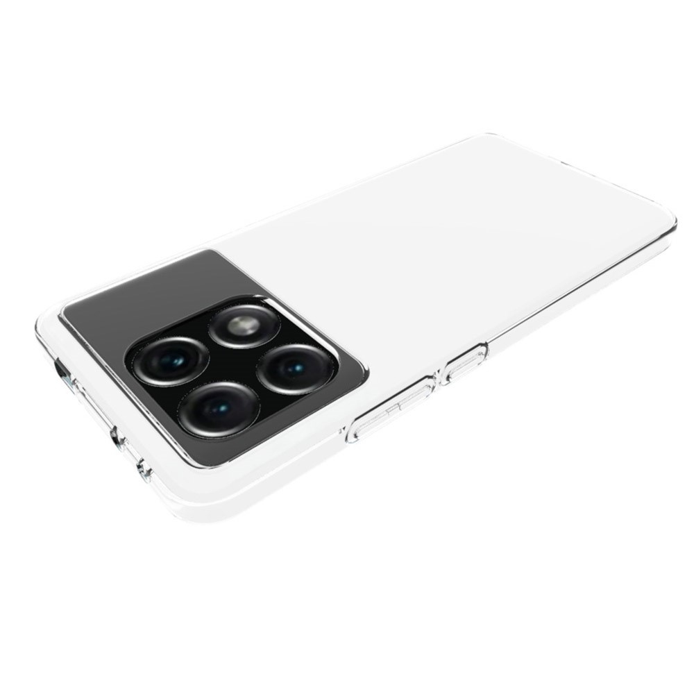 Átlátszó zselés tok a Xiaomi Poco X6 Pro 5G számára - átlátszó