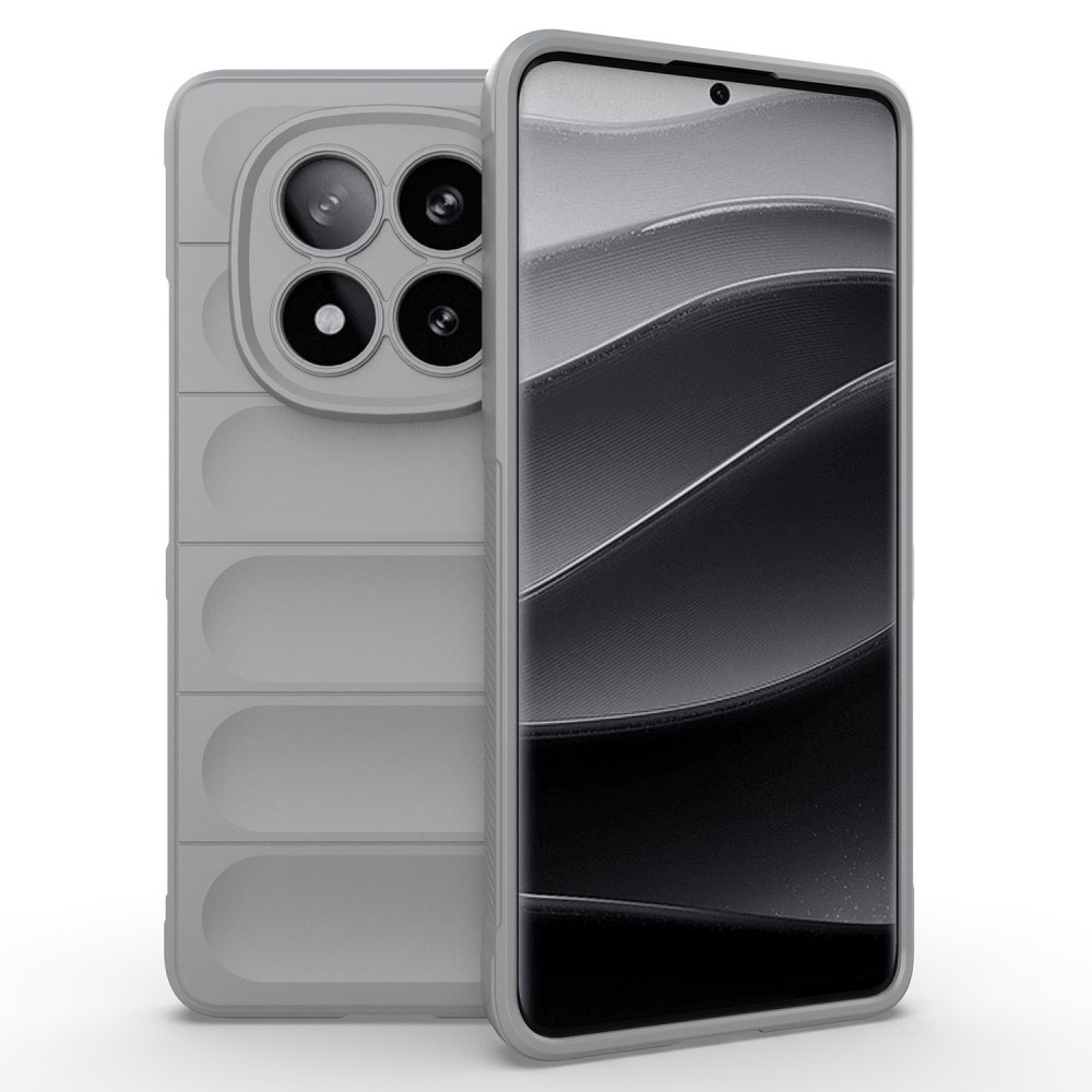 Rugg tartós zselés tok Xiaomi Redmi Note 14 Pro+ 5G - világosszürke