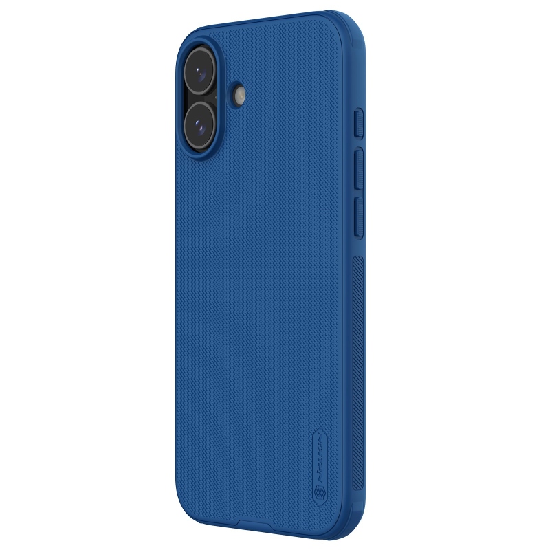 Nillkin Super Frosted PRO hátlap az Apple iPhone 16 készülékhez Kék