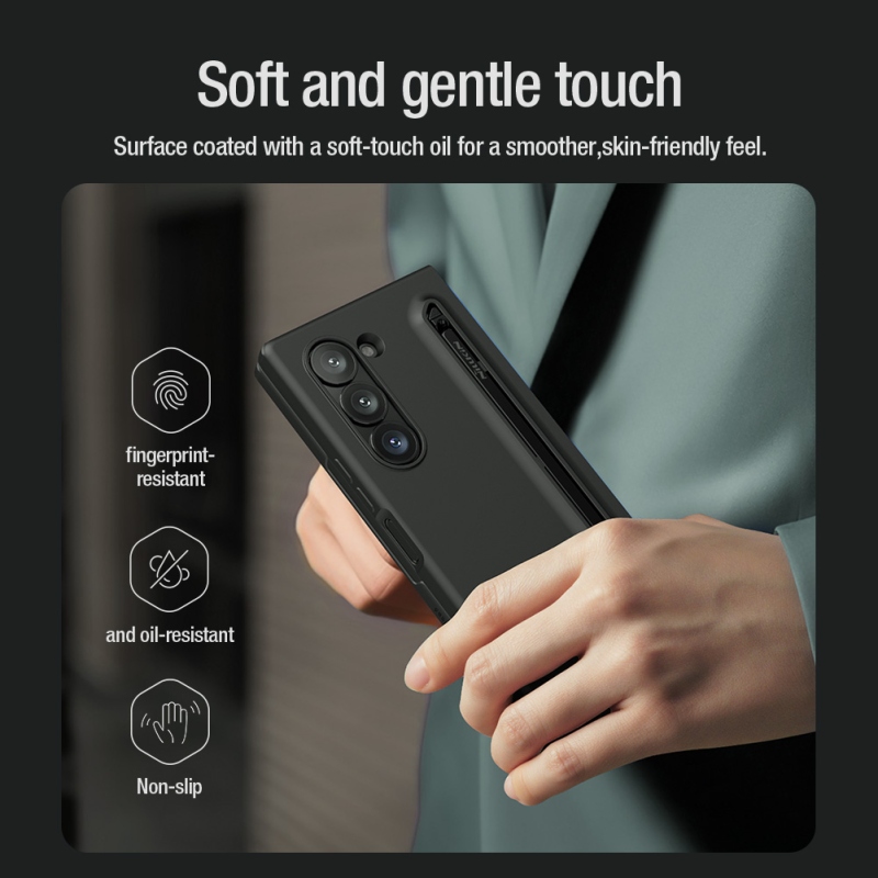 Nillkin Flex Flex Pure Fold S Pen borító Samsung Galaxy Z Fold 6 Fekete