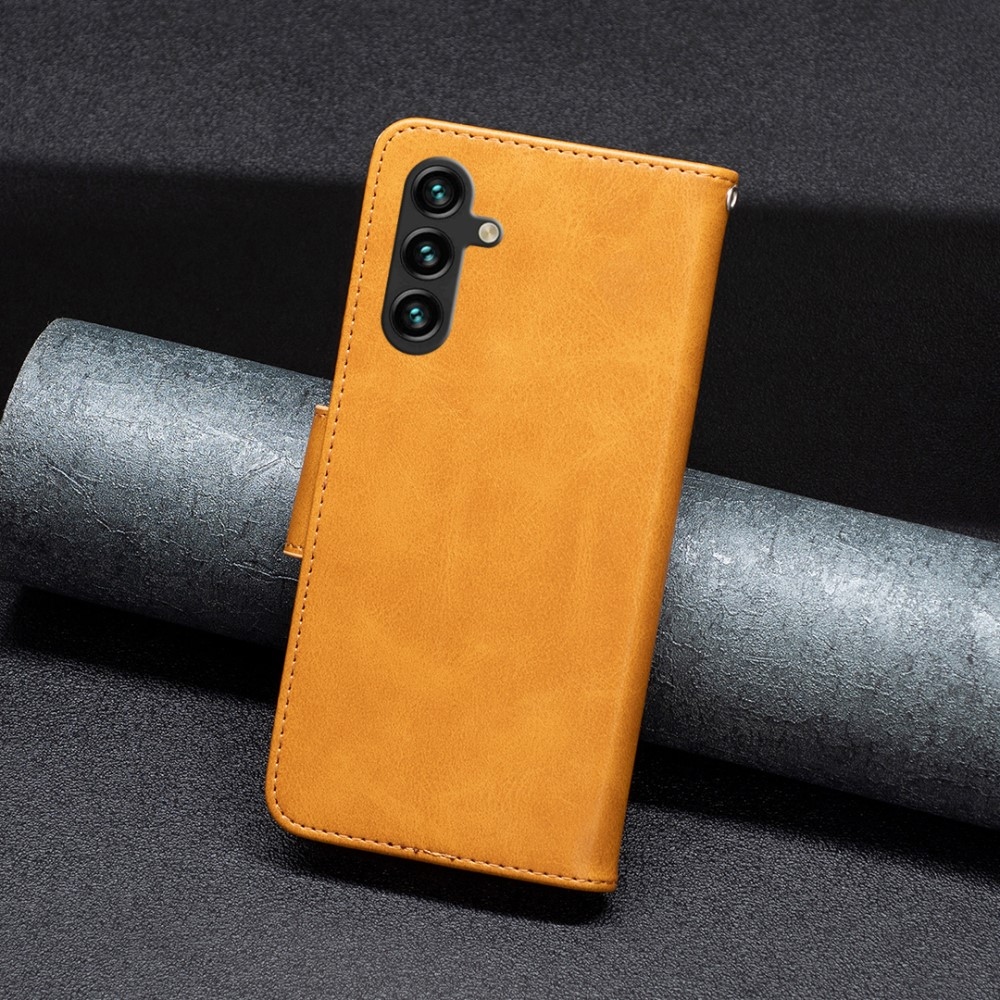 Könyvecske tok Samsung Galaxy A26 5G - sárga