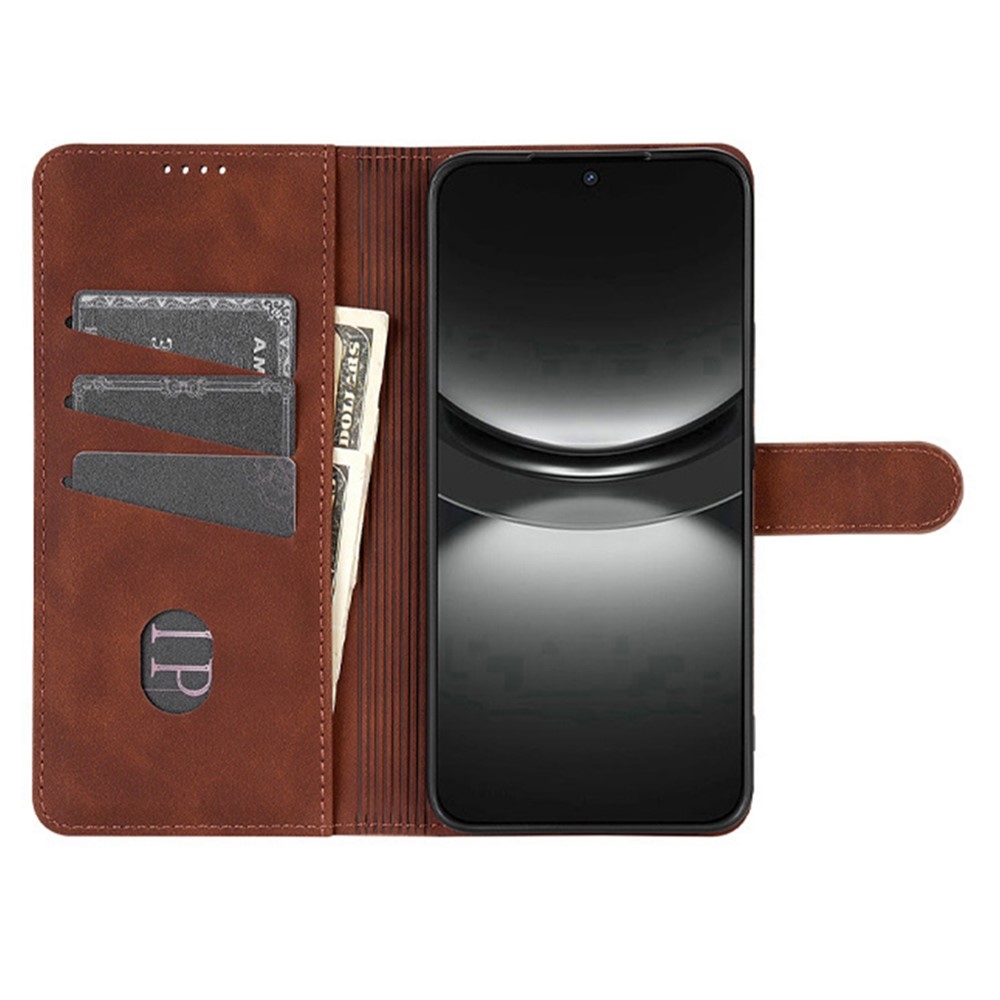 AZNS tok könyv tok Xiaomi Poco F8 Pro 5G - barna színben