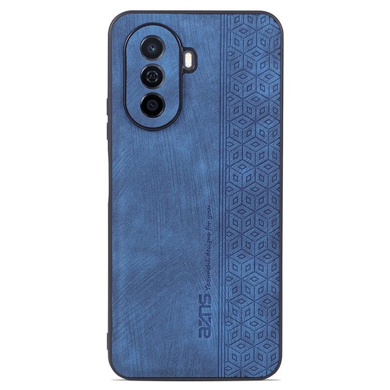 AZNS zselés tok PU bőrrel borított Huawei Nova Y70 - kék