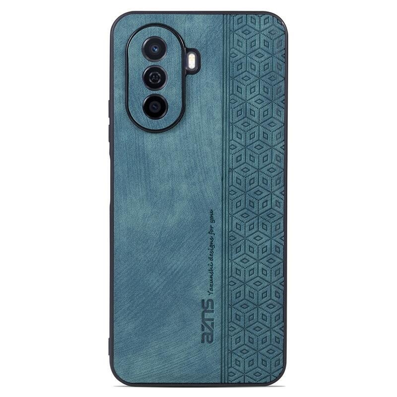 AZNS zselés tok PU bőrrel borított Huawei Nova Y70 - zöld