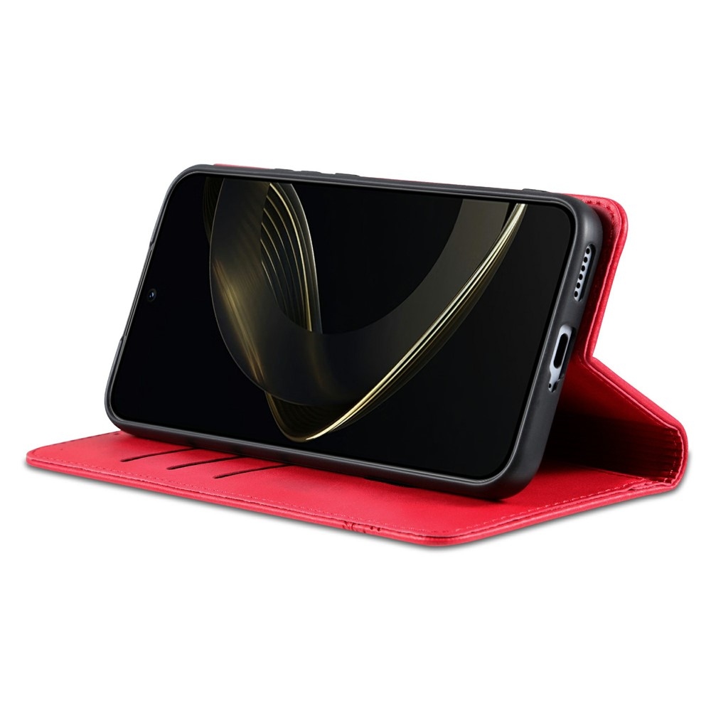 AZNS könyvtok Vivo X300 5G-hez - piros