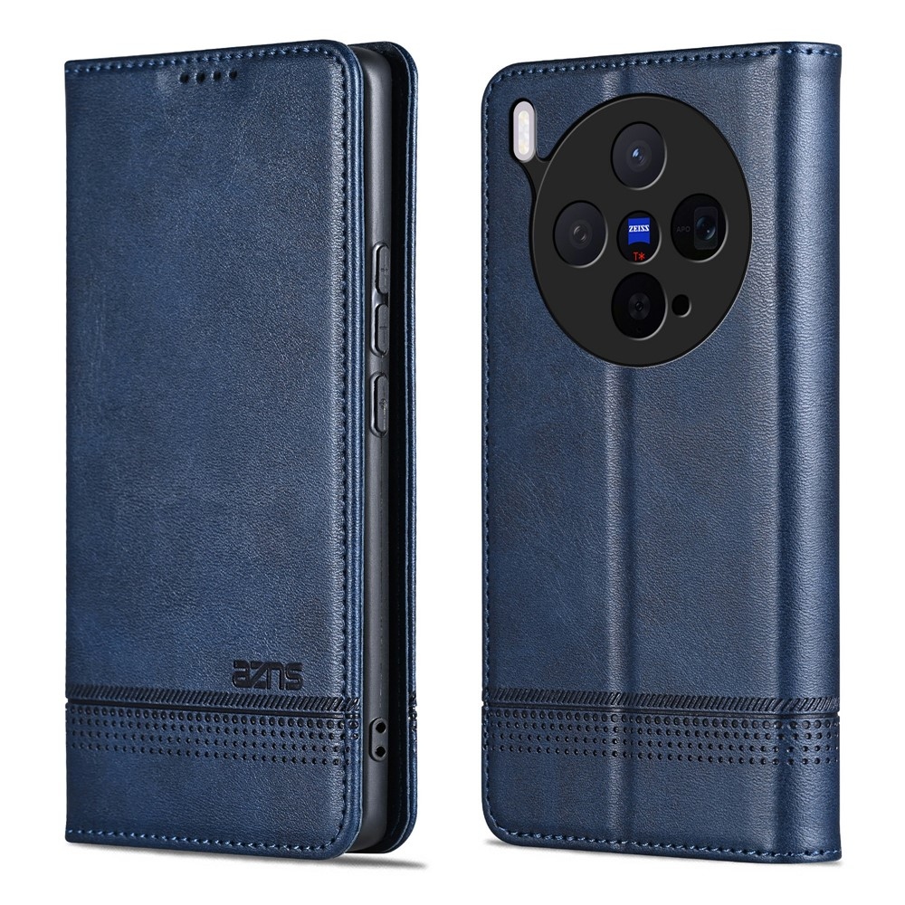 AZNS könyvtok Vivo X300 5G-hez - kék