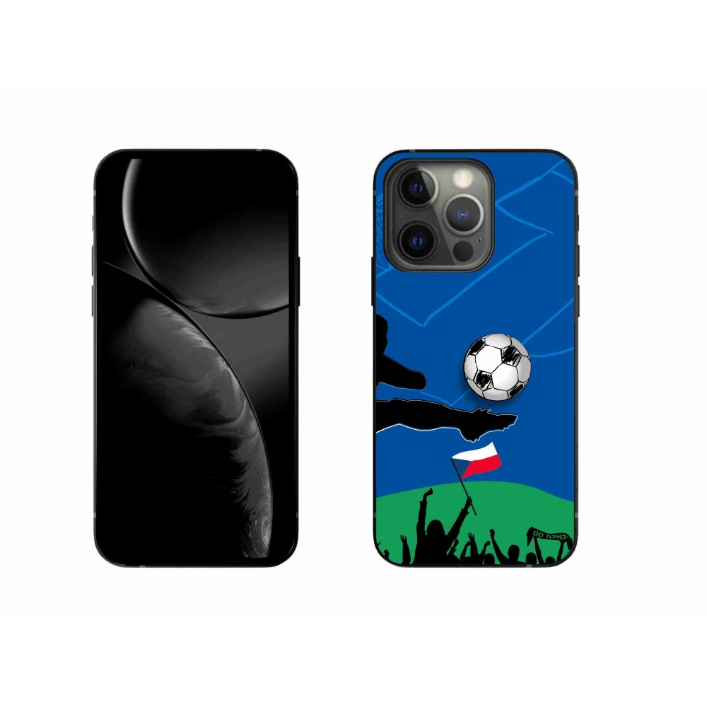 Zselés borítás mmCase iPhone 13 Pro 6.1 készülékhez - futballszurkolók számára