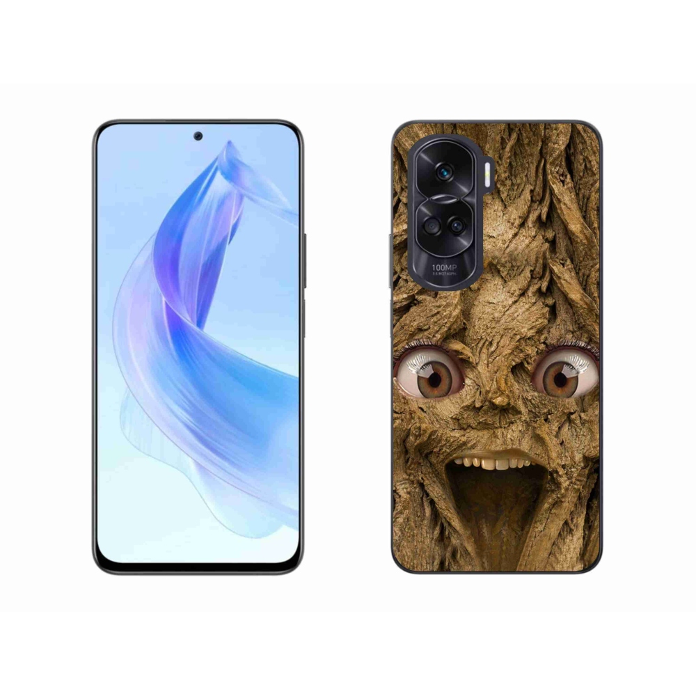 Gél borító mmCase a Honor 90 Lite készülékhez - boldog fa szemekkel