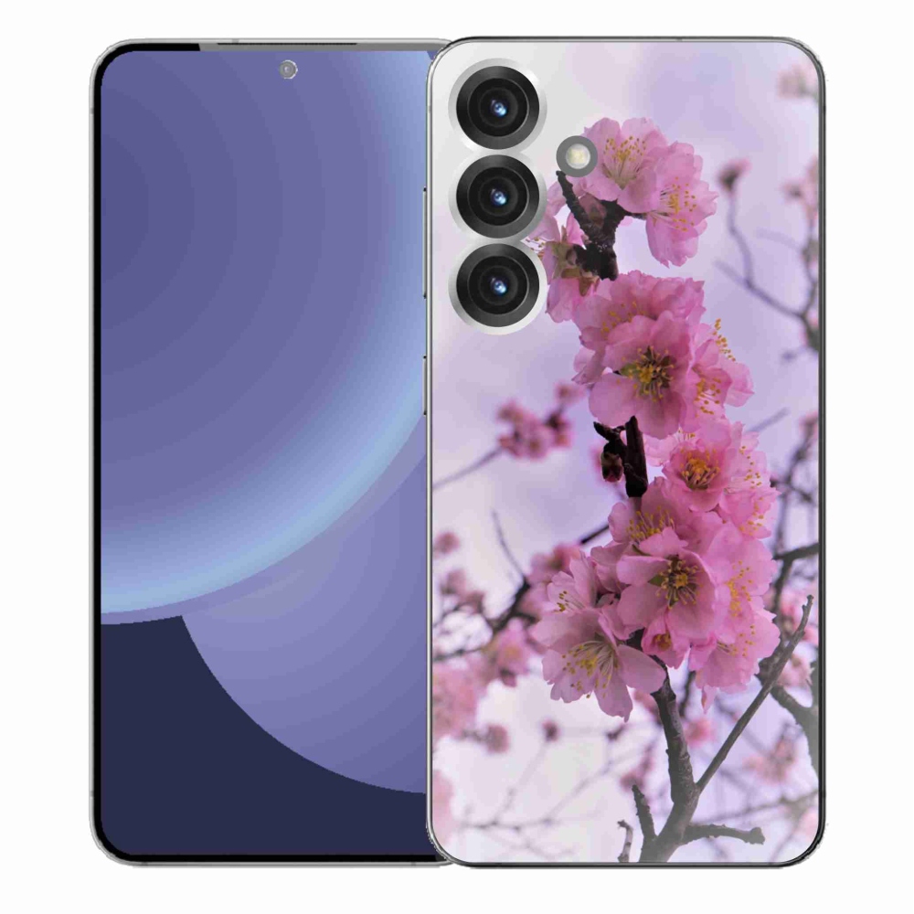 Gél borító mmCase Samsung Galaxy S25+ - virágok 7