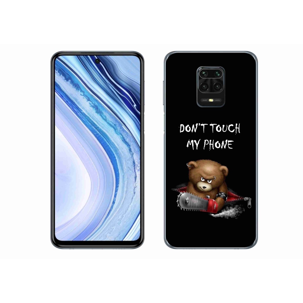 Zselés borítás mmCase a Xiaomi Redmi Note 9 Pro készülékhez - ne érintse meg a telefont