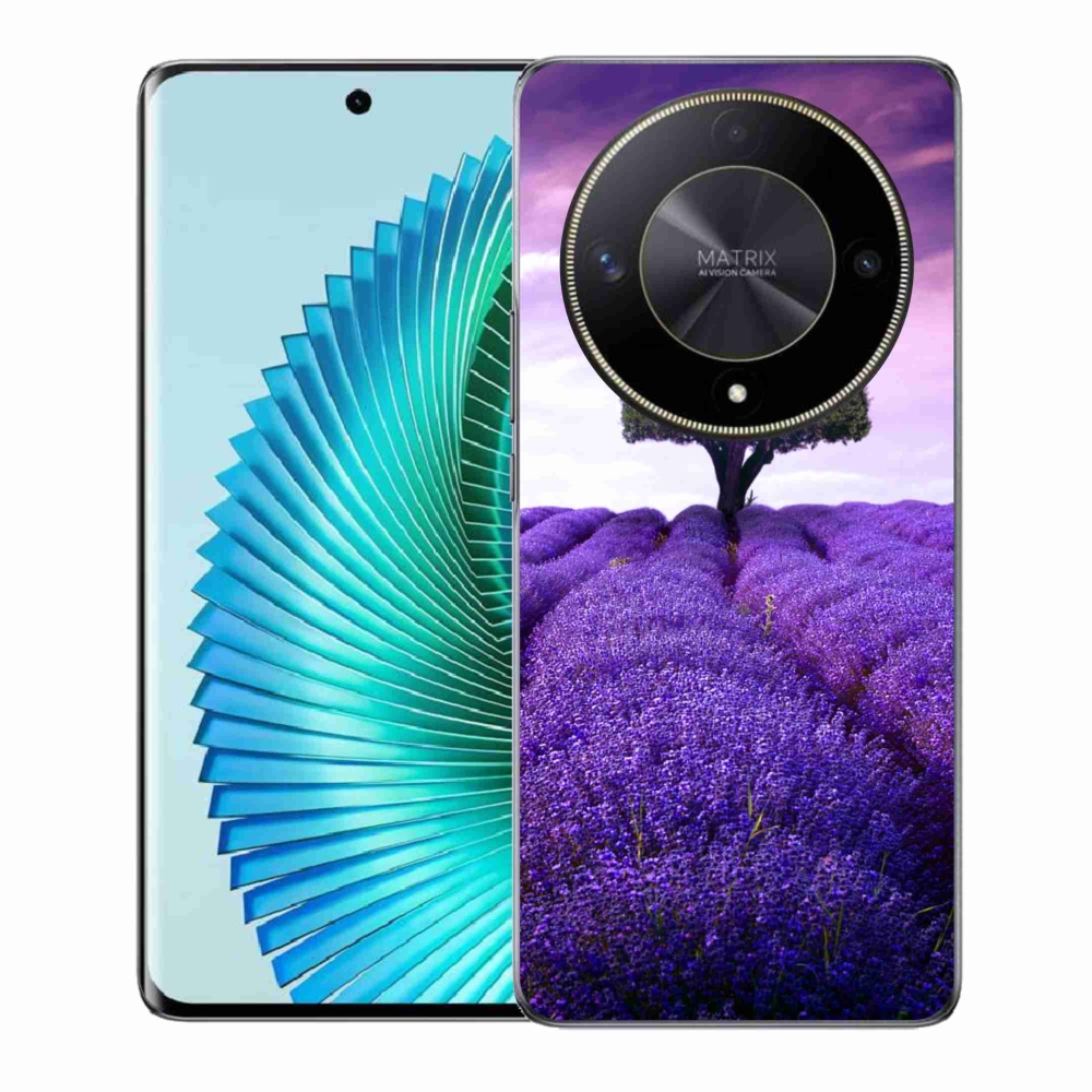 Gél védőhuzat mmCase a Honor Magic 6 Lite 5G készülékhez - levendula rét