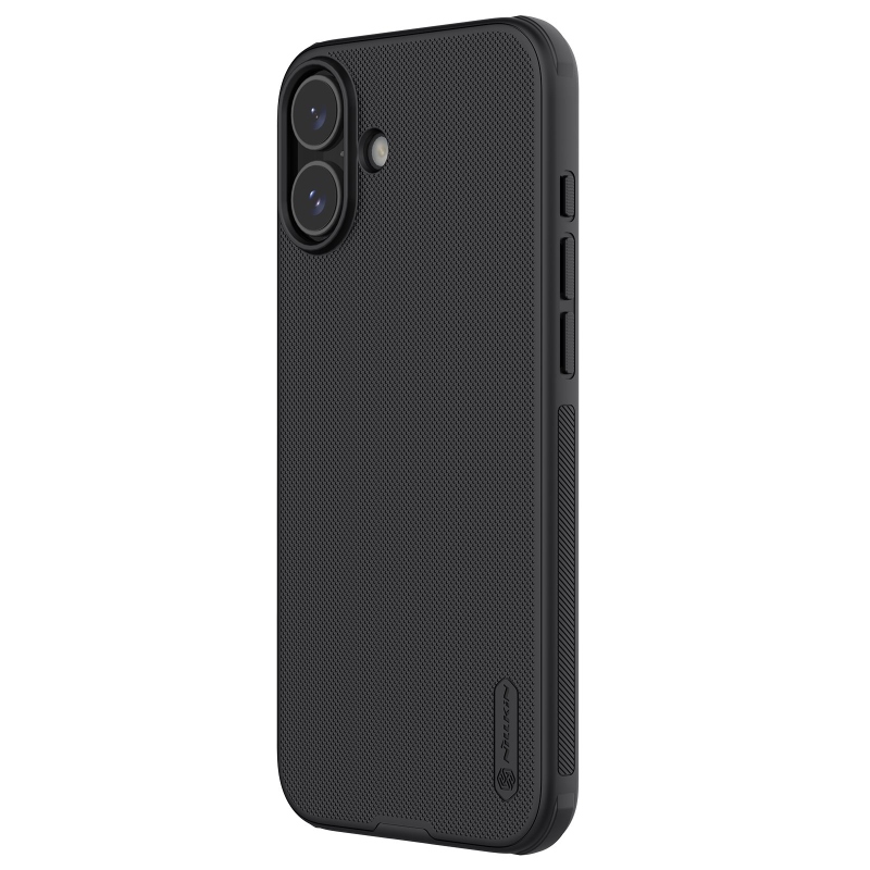 Nillkin Super Frosted PRO hátlap az Apple iPhone 16 készülékhez Fekete