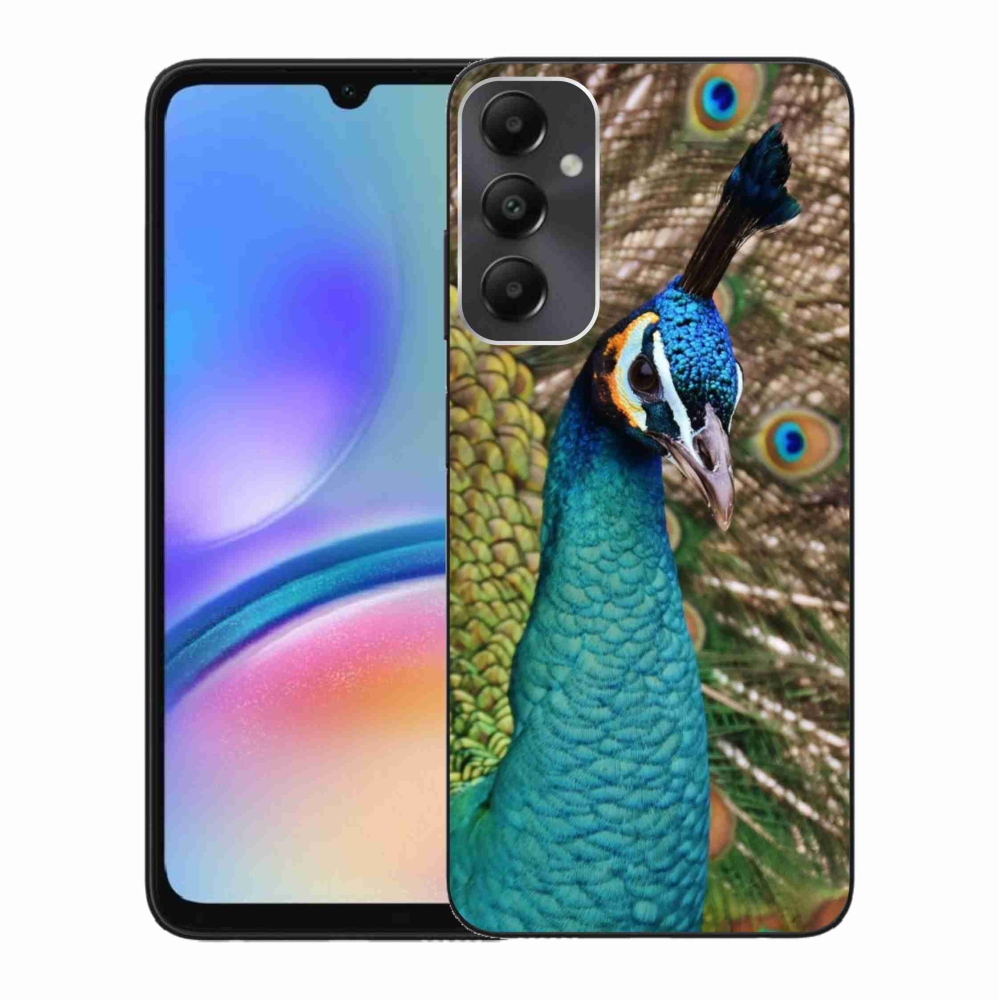 Zselés borítás mmCase Samsung Galaxy A05s készülékhez - páva
