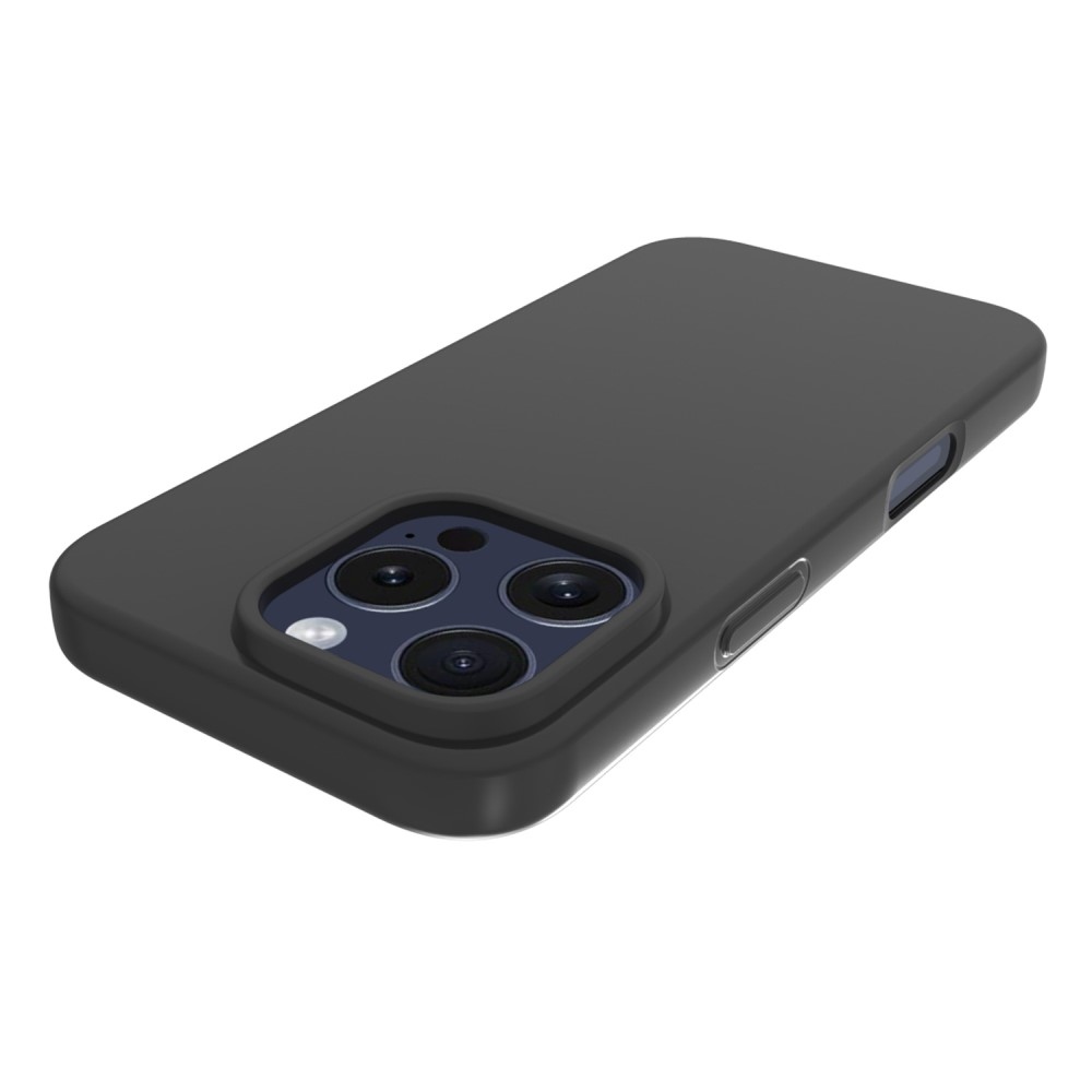 Fekete zselés tok iPhone 16 Pro Max készülékhez