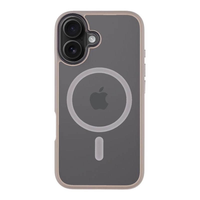 Taktikai MagForce Hyperstealth borító iPhone 16 készülékhez Világosszürke