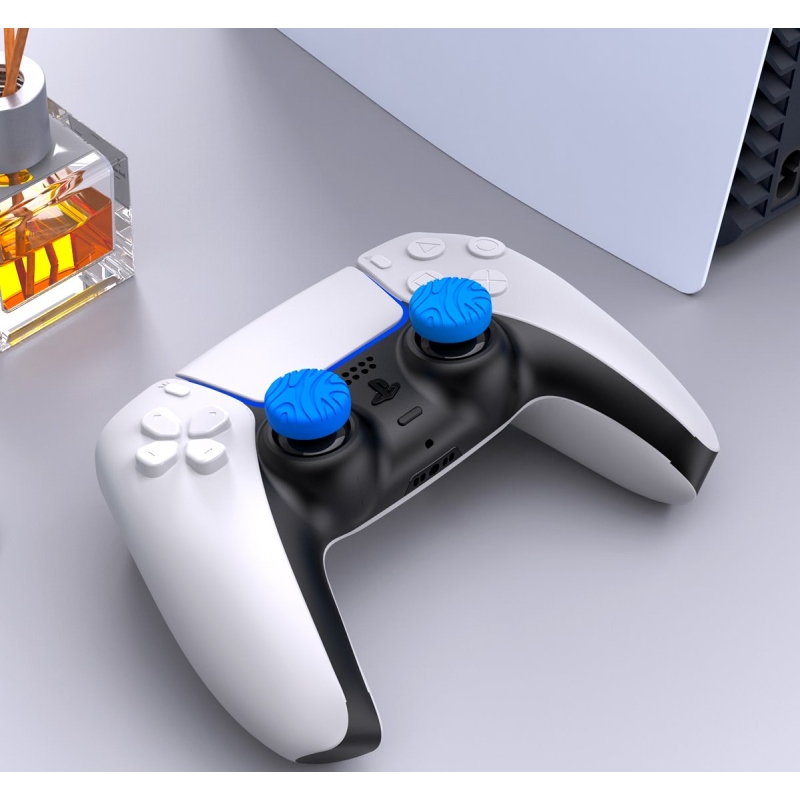 iPega P5029 Szilikon vezérlőpálca borítók PS5/PS4 4db piros/kékhez