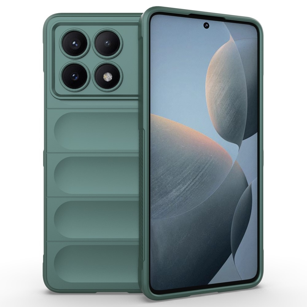 Rugg tartós zselés tok Xiaomi Poco X6 Pro 5G - zöld