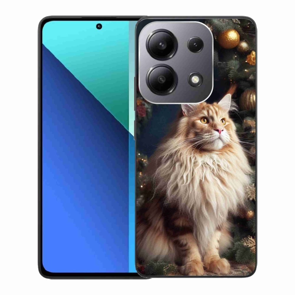 Gél borítás mmCase a Xiaomi Redmi Note 13-hoz - macska a fánál